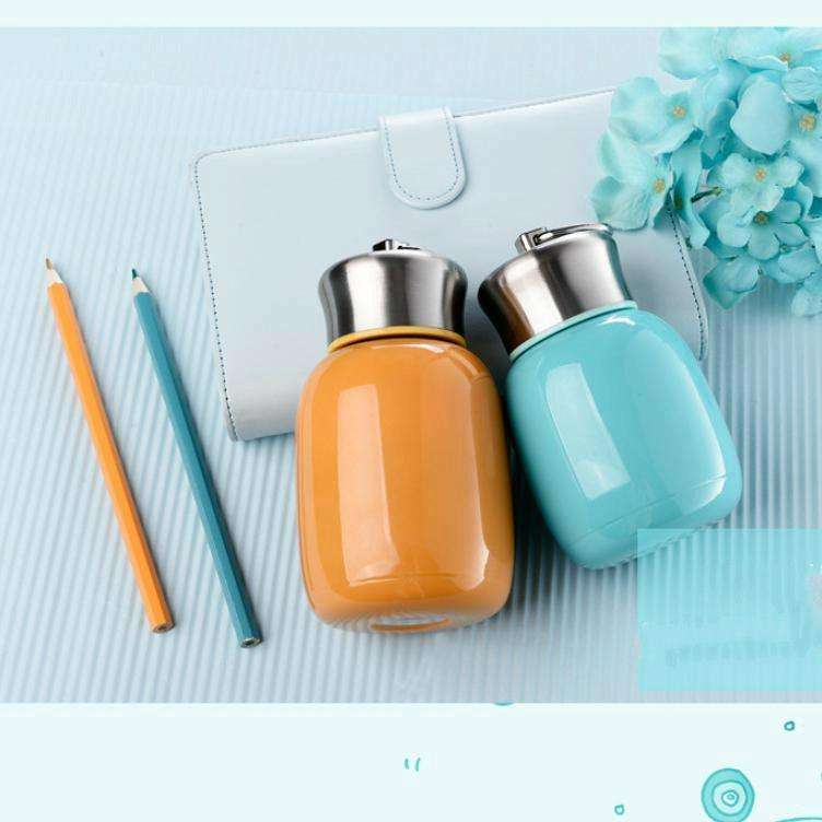 Mini Cute Coffee Vacuum Flasks Thermos Stainless Steel Cup Travel Drink Water Bottle Thermoses Mu...