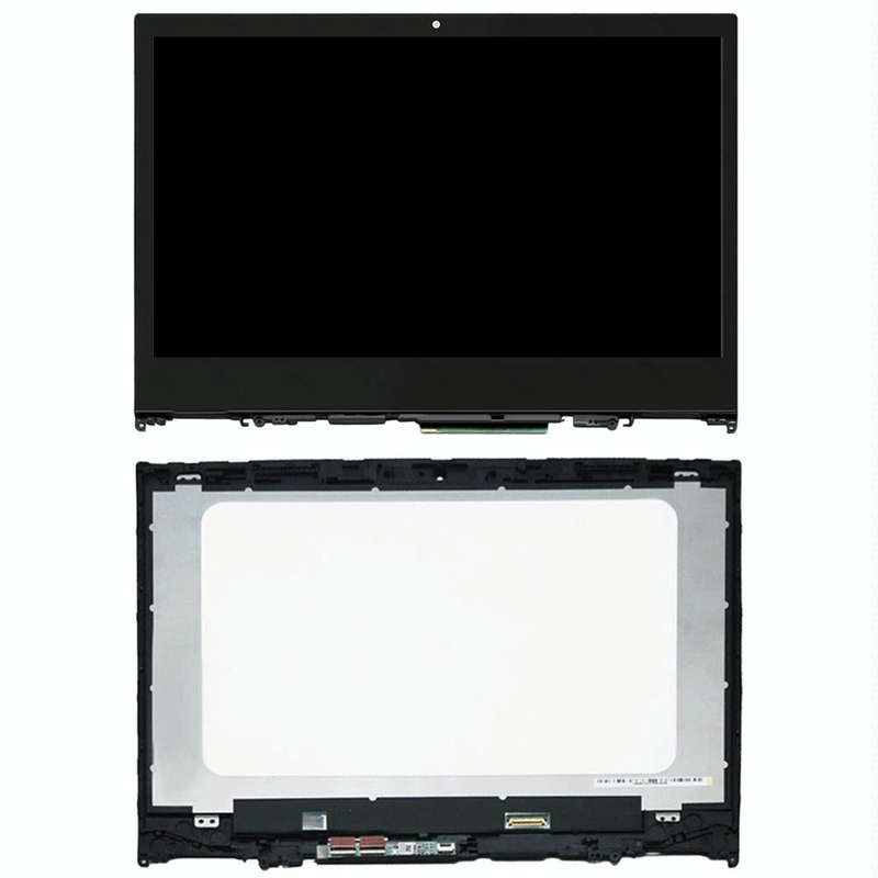 1920 x 1080px OEM LCD Screen for Lenovo Yoga 520-14IKB Digitizer Full Assembly With Frame (Black)