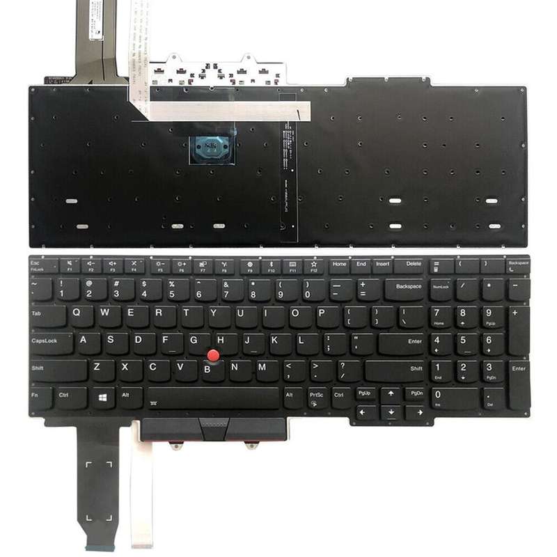 For Lenovo Thinkpad E15 US Version Backlight Laptop Keyboard