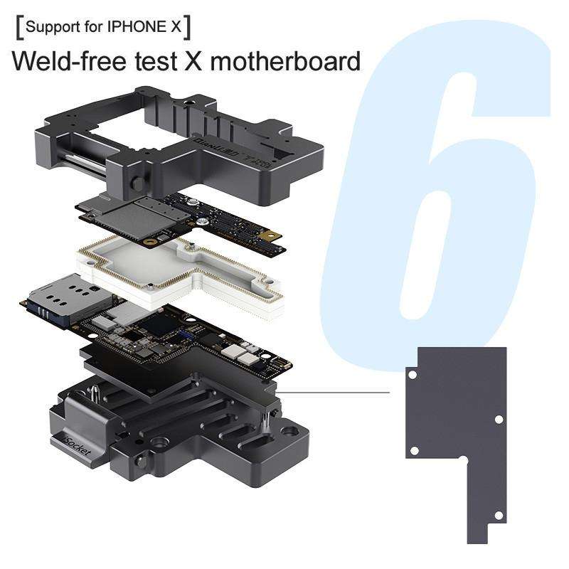 Qianli iSocket 3 In 1 Motherboard Layered Test Frame Upper Lower Layers Logic Board Function Fast...