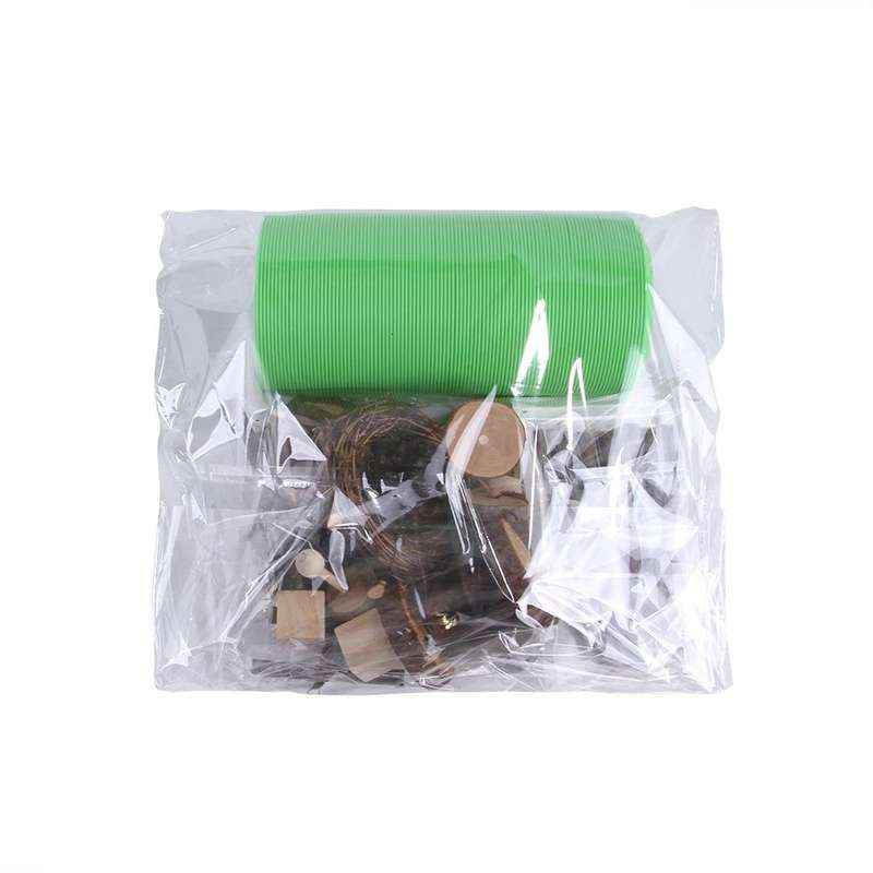 11 PCS / Set Hamster Toy Pet Rabbit Guinea Pig Parrot Play Grinding Wood Toys