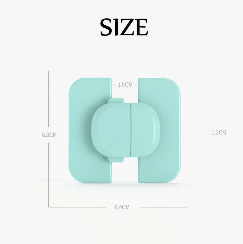 5 PCS Baby Refrigerator Water Dispenser Safety Lock Baby Safety Products(White)