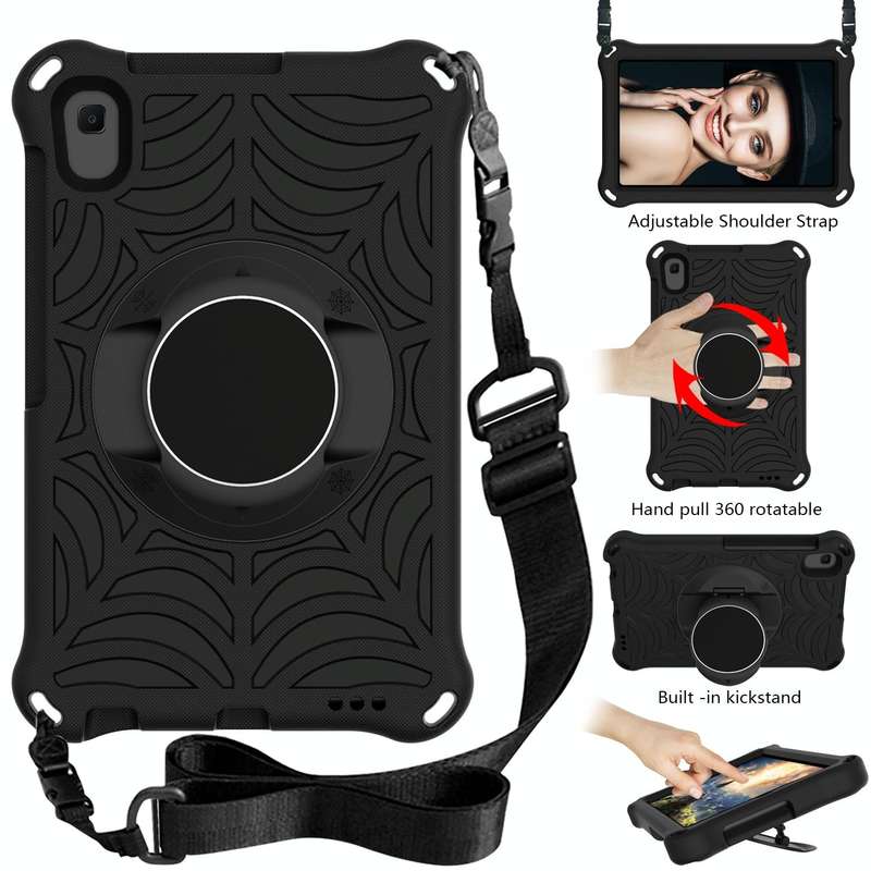 For Lenovo Tab M8 FHD TB-8505F / TB-8705X 8.0 inch Spider King EVA Protective Case with Adjustabl...