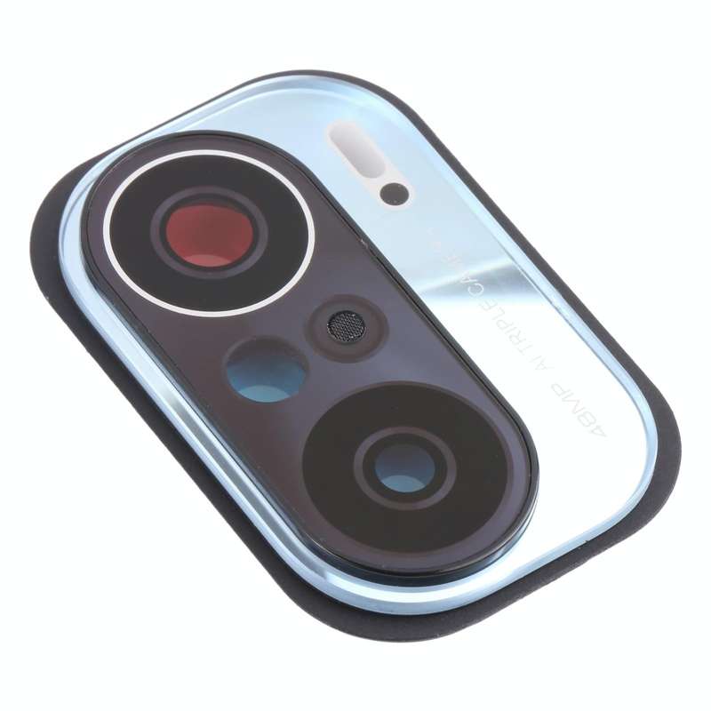 Camera Lens Cover for Xiaomi POCO F3(48MP) M2012K11AG(Silver)