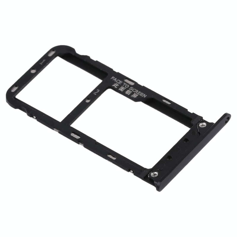 2 SIM Card Tray / Micro SD Card Tray for Xiaomi Redmi Note 5(Black)