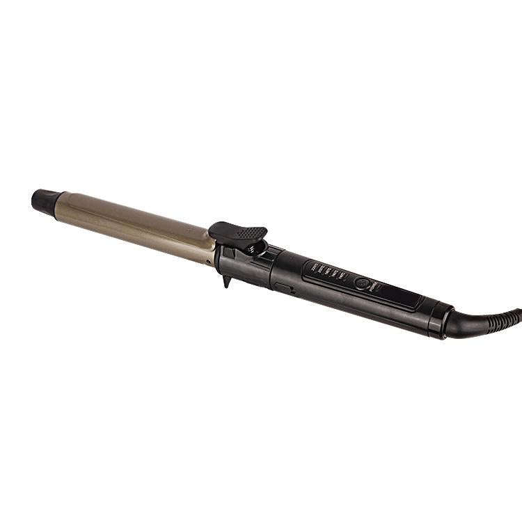 Nano Titanium Hair Curler with LED Digital Temperature Display, Size: 19mm, US Plug