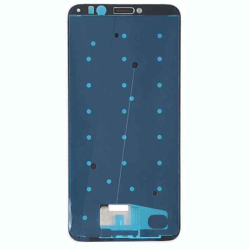Front Housing LCD Frame Bezel for Huawei Honor Play 7C(White)