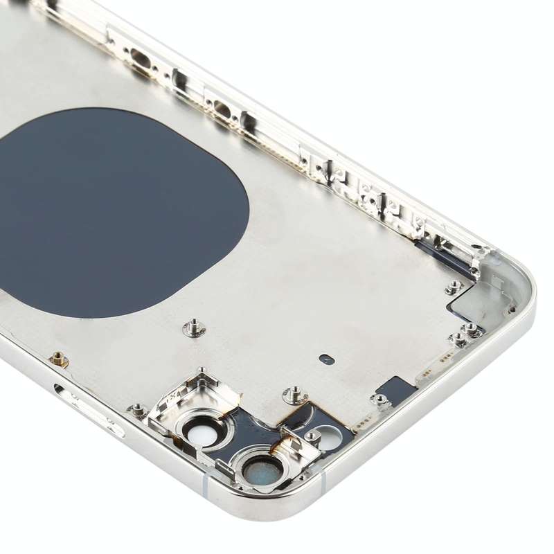Back Housing Cover with Appearance Imitation of iP12 Pro Max for iPhone XS Max(White)