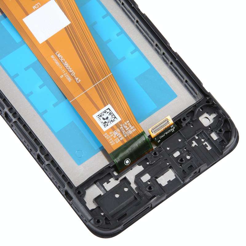 For Samsung Galaxy A04 SM-A045F Original LCD Screen Digitizer Full Assembly with Frame