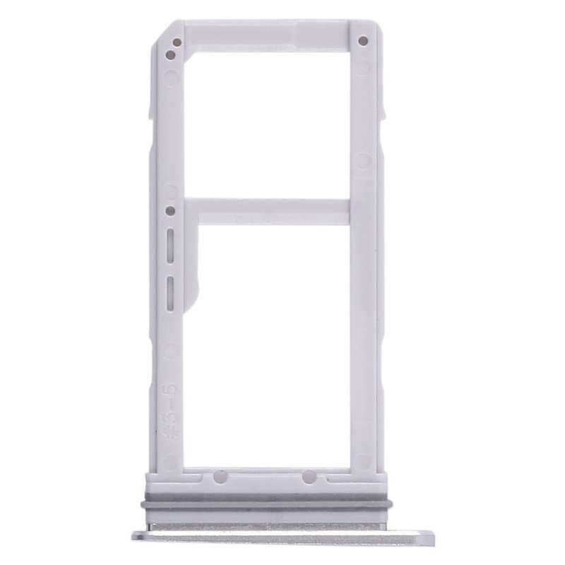 For Galaxy S7 Edge 2 SIM Card Tray / Micro SD Card Tray (White)