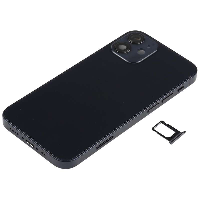 Battery Back Cover Assembly (with Side Keys & Speaker Ringer Buzzer & Motor & Camera Lens & Card ...