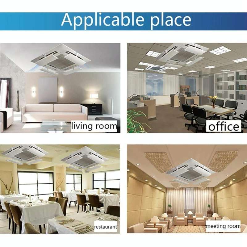 40cm Single Piece Central Air Conditioning Wind Deflector Shield Air-Conditioning Anti Direct Blo...