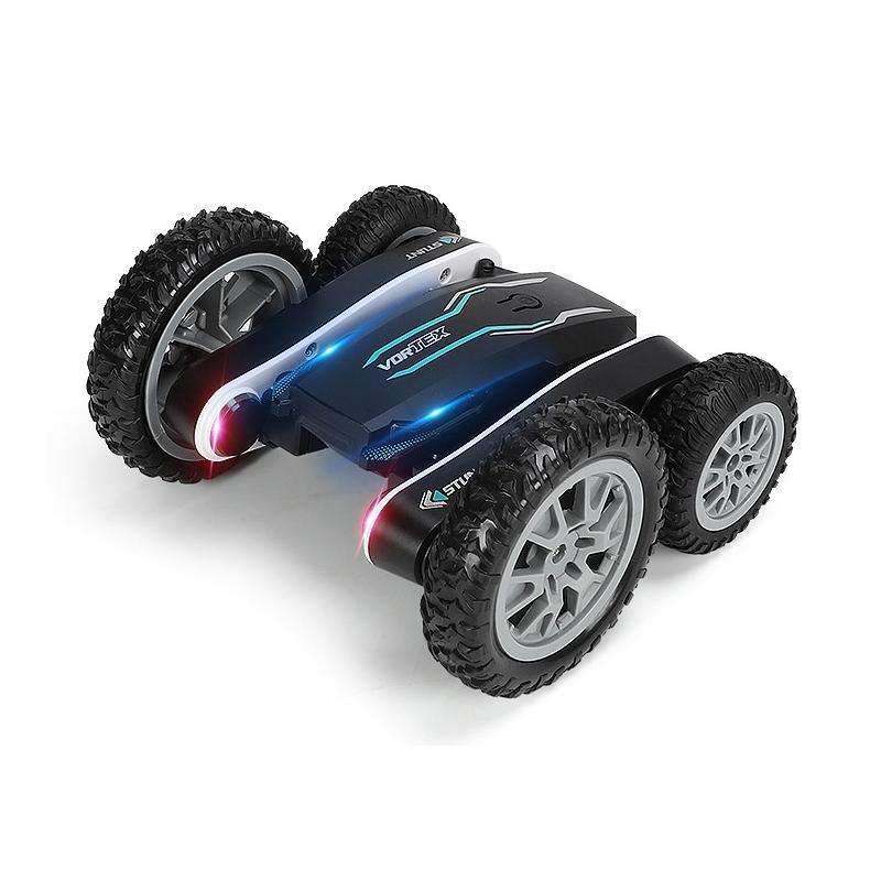1:24 2.4G Flowering Stunt Car RC Double Deformation Remote Control Car Twisting Rotating Toy Car(...