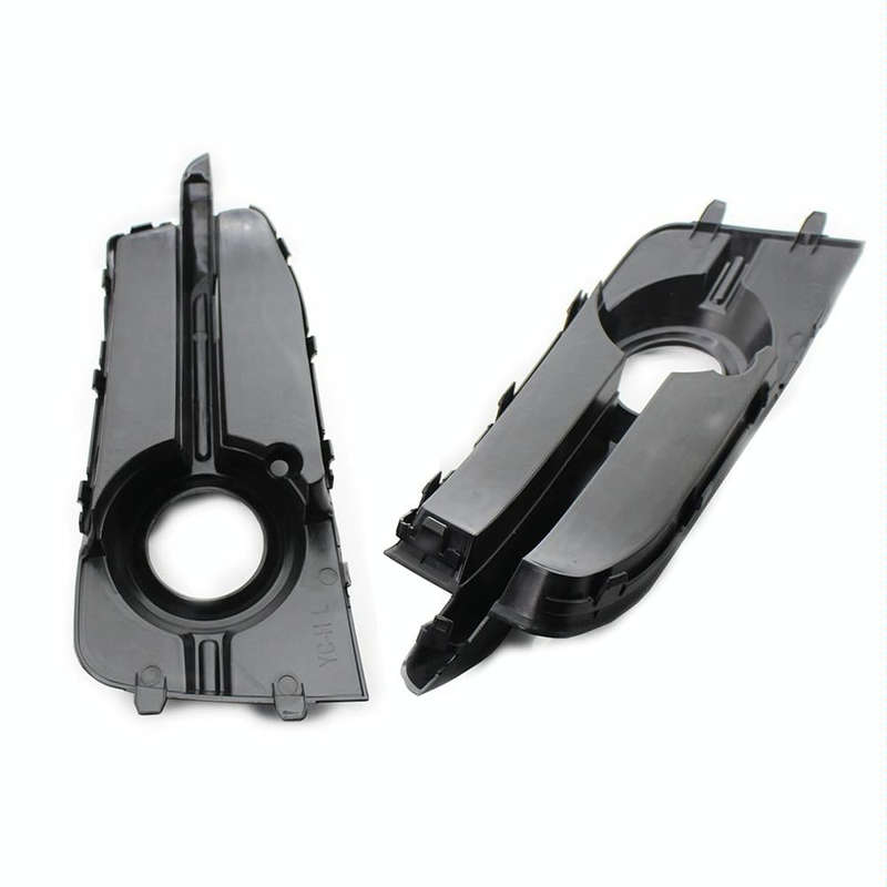 For Audi A1 8X 2011-2014 1 Pair Car Bumper Fog Lamp Decorative Cover Lower Grille Fog Lamp Frame ...
