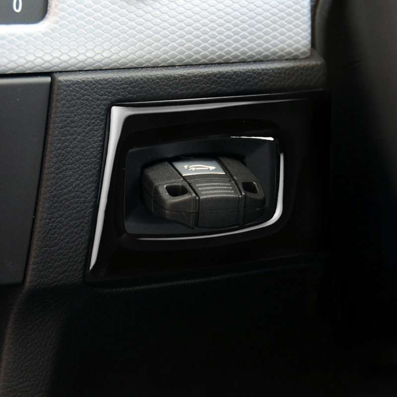 For BMW 3 Series E90 2005-2012 Car Ignition Switch Keyhole Decorative Sticker, Right Drive