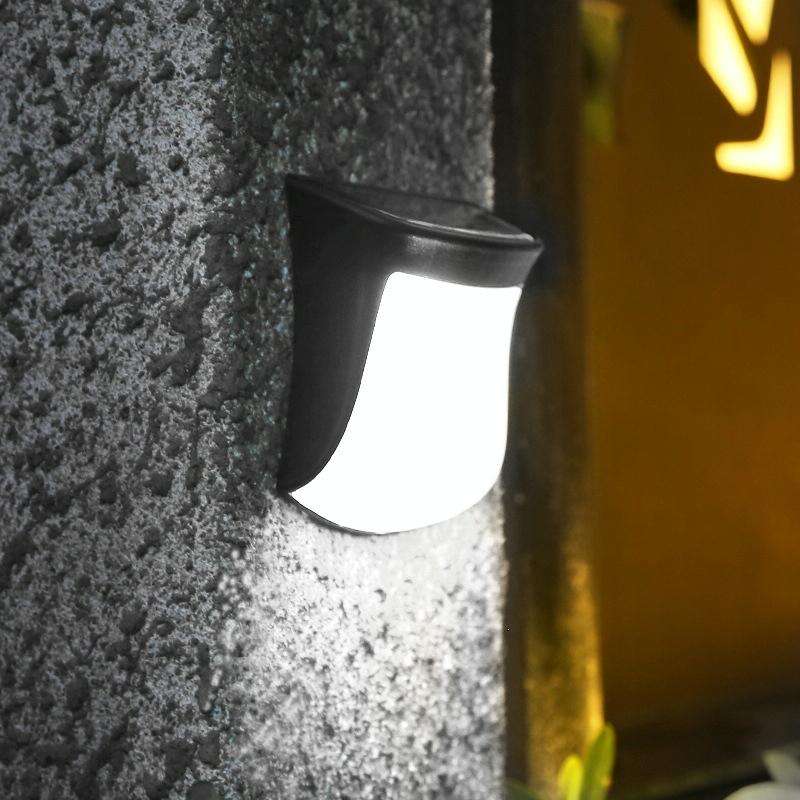 Solar Doll Wall Light Outdoor Garden Fence Decoration Waterproof Solar Light(White Light)