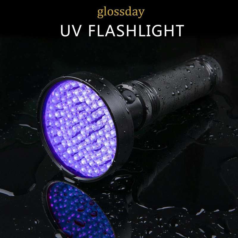 100 LED UV Flashlight Scorpion Detector Fluorescence Detector