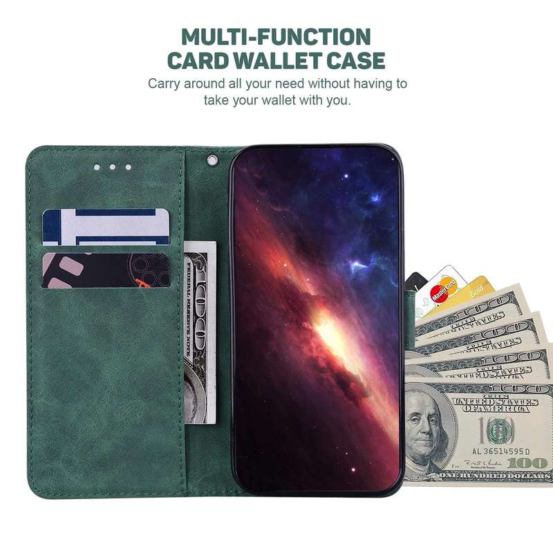 For Sony Xperia 10 III Geometric Embossed Leather Phone Case(Green)