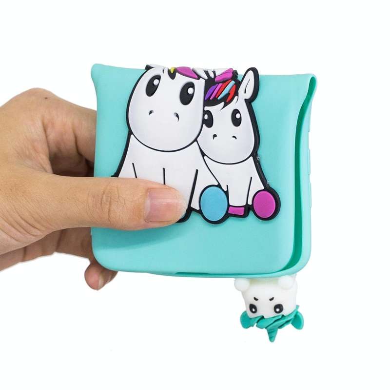 For Galaxy Note 9 3D Cartoon Pattern Shockproof TPU Protective Case(Couple Unicorn)
