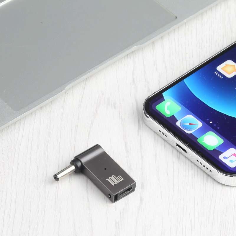 100W USB-C / Type-C Female to DC 4.0x1.35mm Male Computer Charging Adapter for Asus