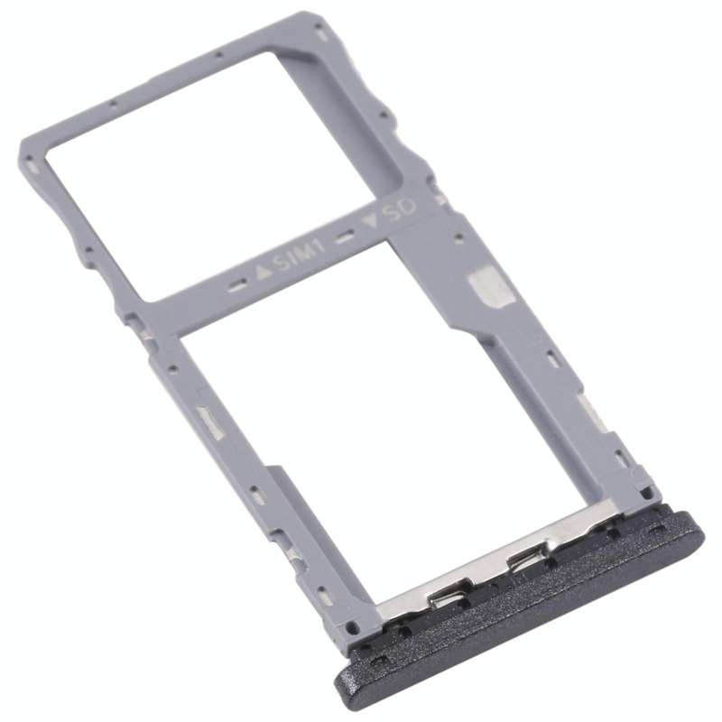 For Alcatel 1V 2020 5007 5007Z 5007W 5007U SIM Card Tray + Micro SD Card Tray (Grey)