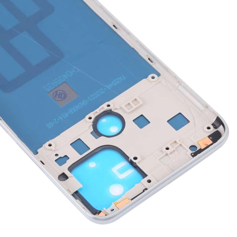 For OPPO A15/A15S/A35 Battery Back Cover with Middle Frame (White)