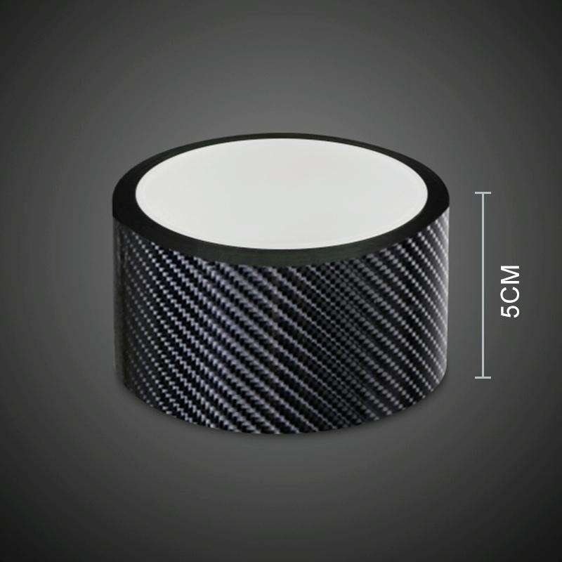 Universal Car Carbon Fiber Door Anti-collision Strip Protection Guards Trims Stickers Tape, Size:...