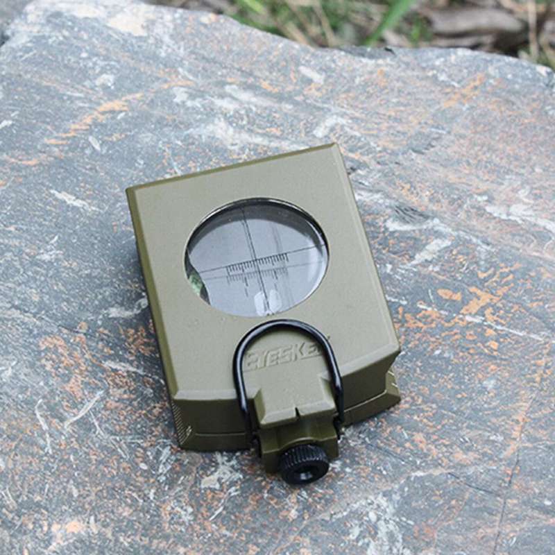 GoldGood K4074 Outdoor Multi-function Military Travel Geology Pocket Prismatic American Compass w...