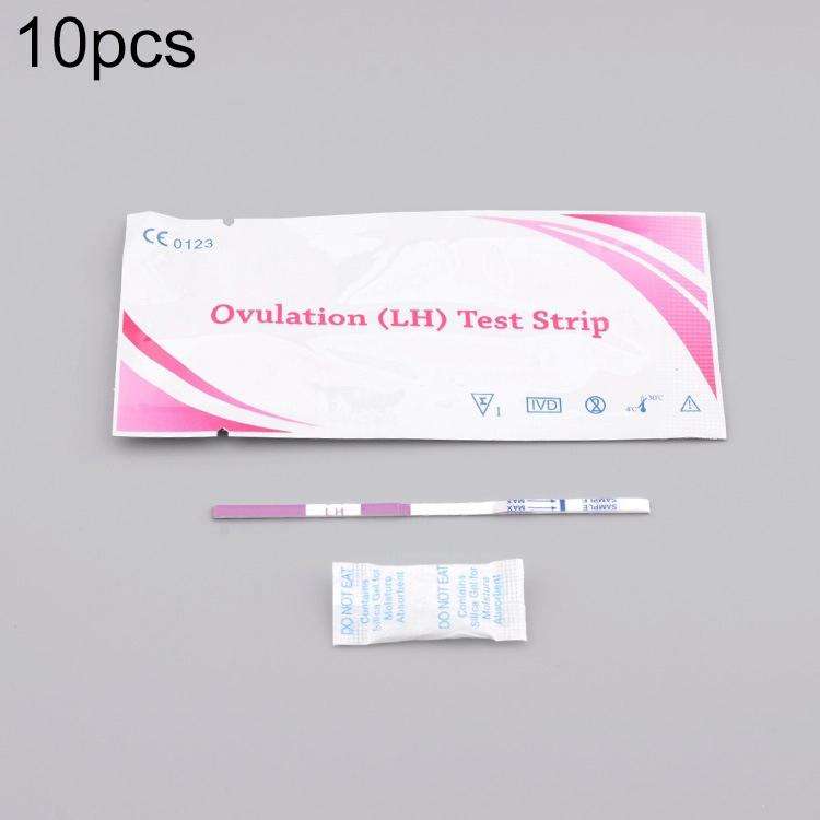 10 PCS Early Pregnancy Ovulation Test Strips