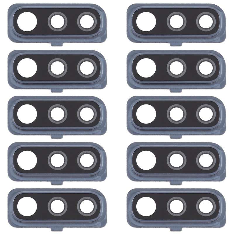 For Samsung Galaxy A70 10pcs Camera Lens Cover (Black)