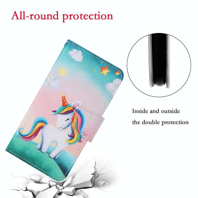 For Huawei P30 lite Colored Drawing Pattern Horizontal Flip Leather Case with Holder & Card Slots...