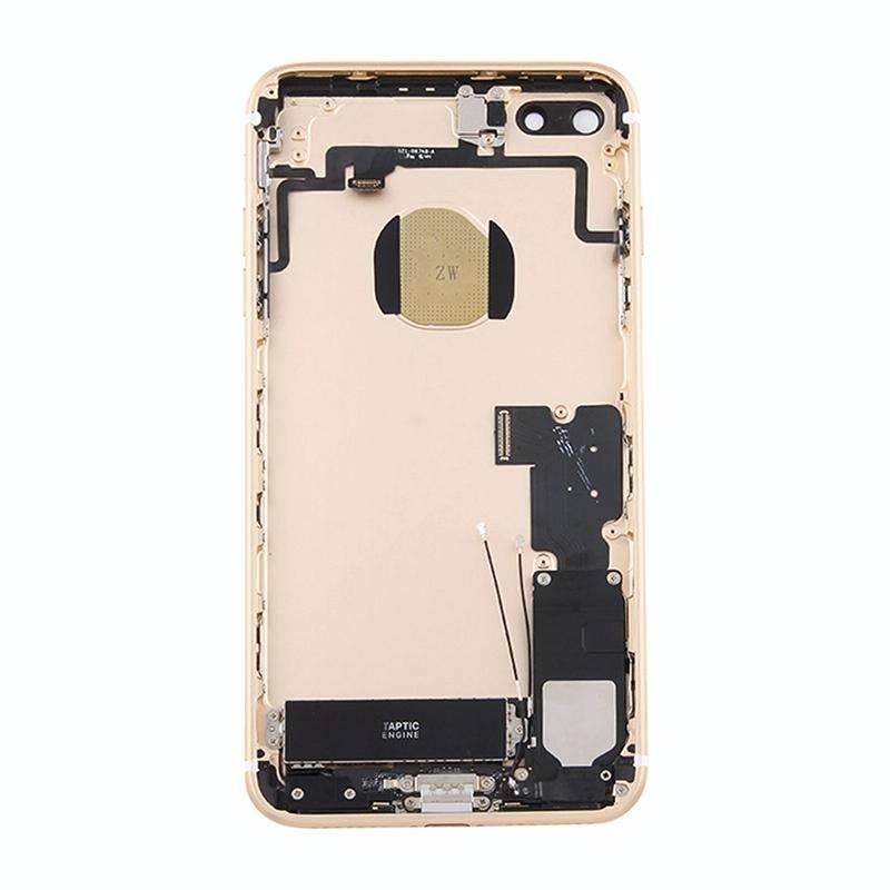 for iPhone 7 Plus Battery Back Cover Assembly with Card Tray(Gold)
