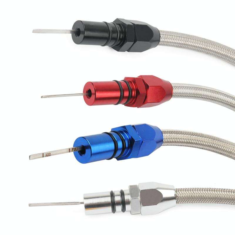 Car Flexible Stainless Transmission Gearbox Oil Dipstick 530mm Oil Measuring Rod for Chevrolet(Si...