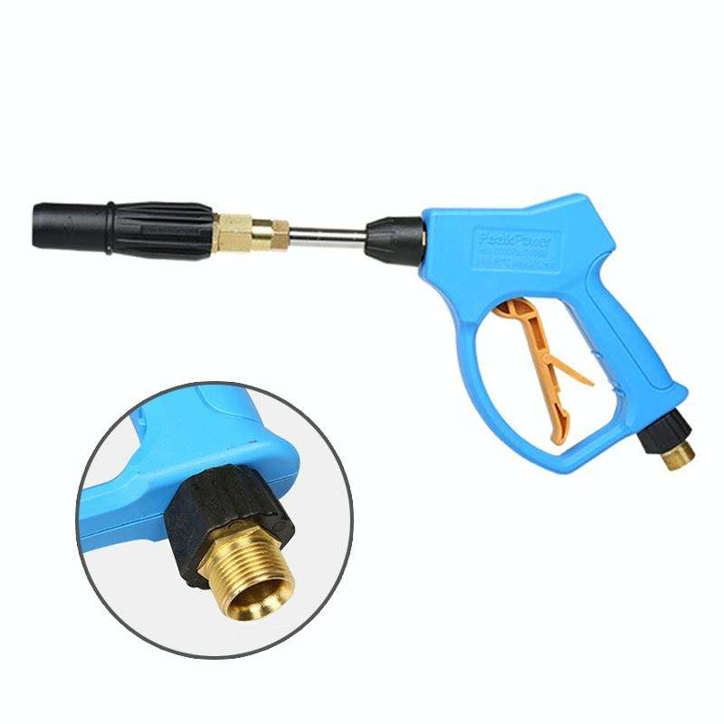 High Pressure Long Fixed Foam Gun for Self-service Car Washing Machine, Outer Wire: 22x 1.5