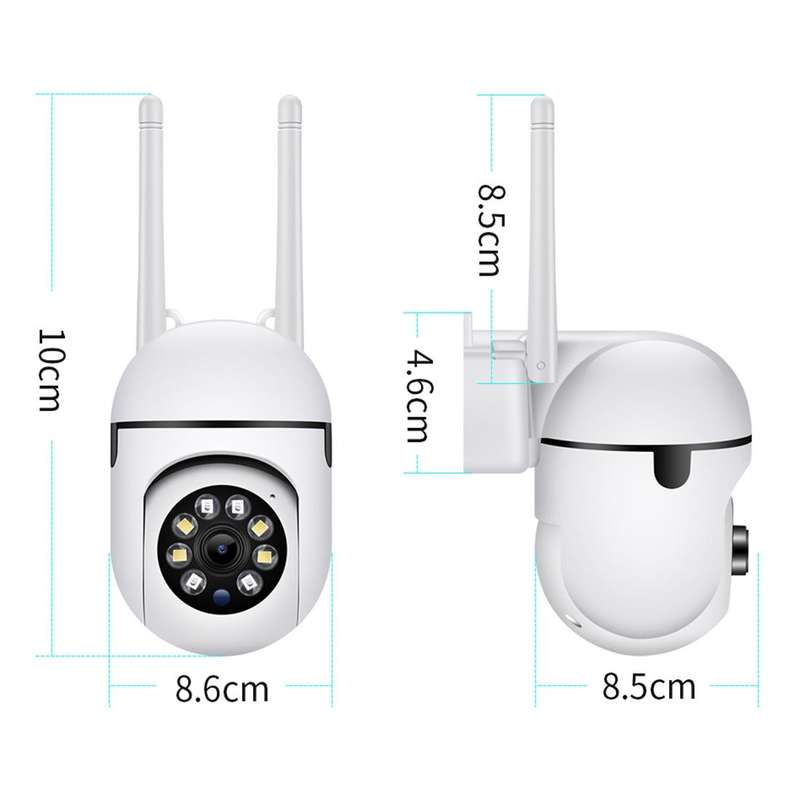 A7 1080P HD Wireless WiFi Smart Surveillance Camera Support Night Vision / Two Way Audio with 32G...