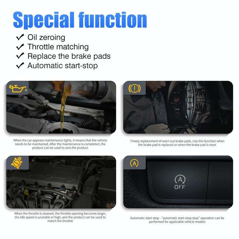 M301 9-18V OBD2 Car Code Reader Scanner Fault Detector