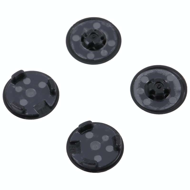For Microsoft Surface Laptop 3 / Laptop 4 4 in 1 Bottom Case Rubber Mats (Black)