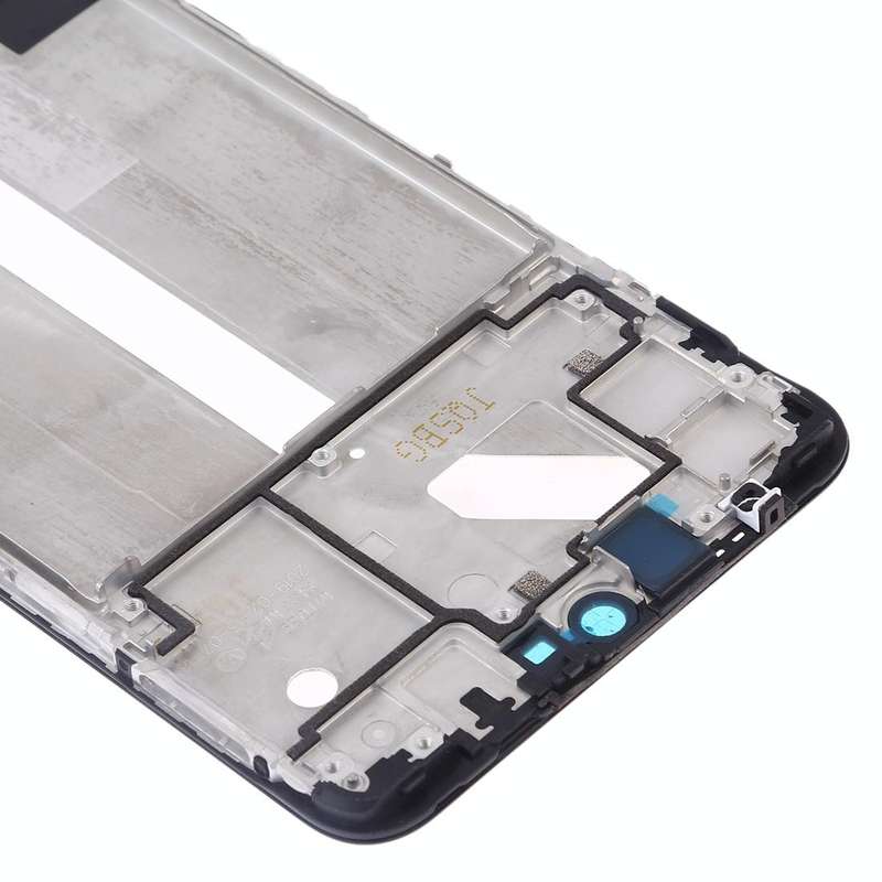 For Vivo iQOO Front Housing LCD Frame Bezel Plate(Black)