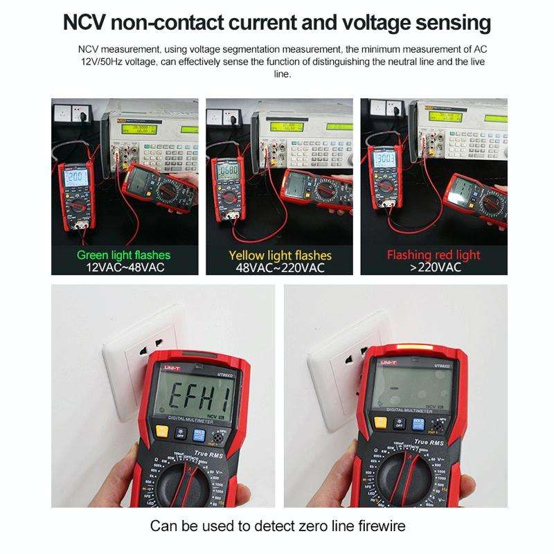 UNI-T UT89X Digital High-Precision Multimeter Digital Display Multi-Meter