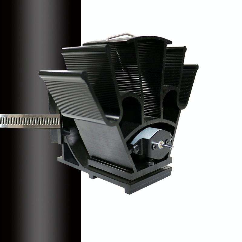 YL603 Thermodynamic Magnetless Wall Mounted Fireplace Fan(Bronze)