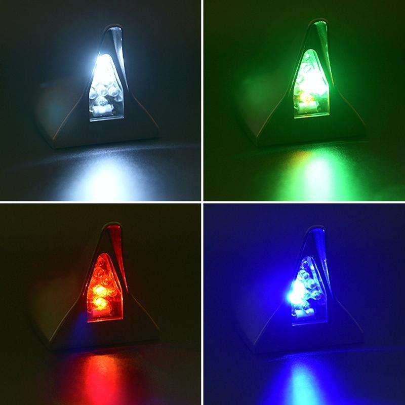 Solar Shark Fin High-positioned Alarm Light(Silver)