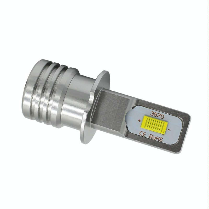 2 PCS H3 72W 1000LM 6000-6500K Super Bright Car Fog Light LED Bulbs, DC 12-24V
