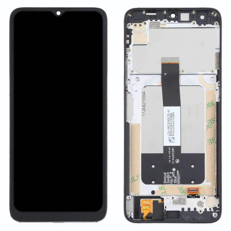 LCD Screen and Digitizer Full Assembly With Frame for Umidigi A11(Black)