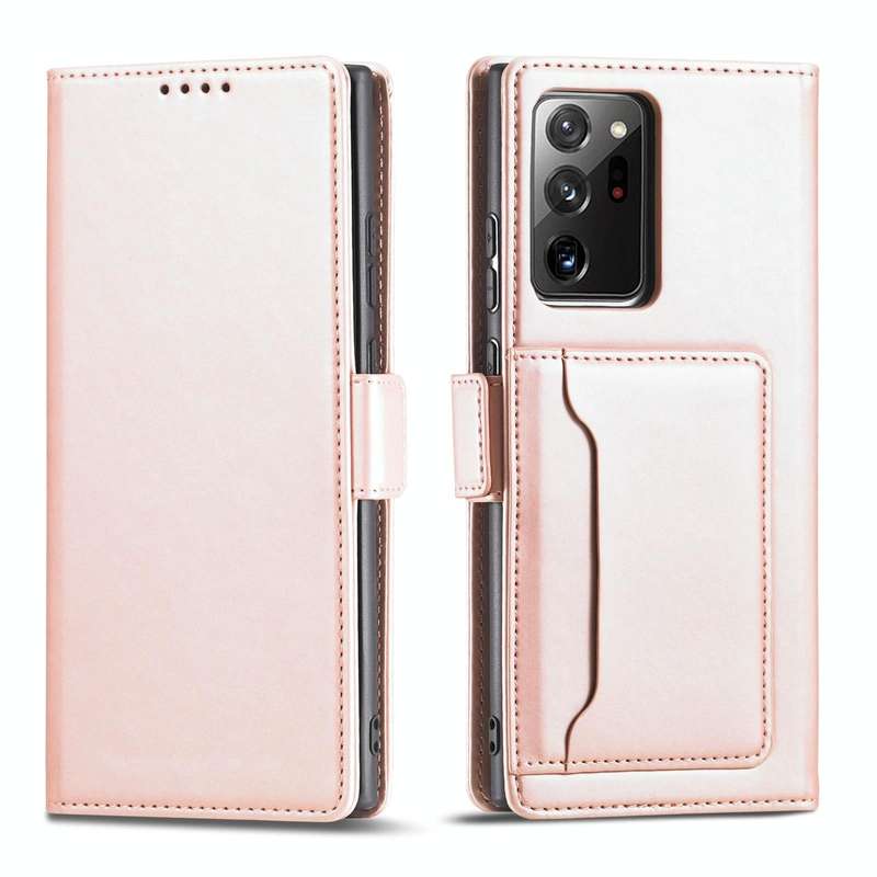 For Samsung Galaxy Note20 Ultra Strong Magnetism Liquid Feel Horizontal Flip Leather Case with Ho...