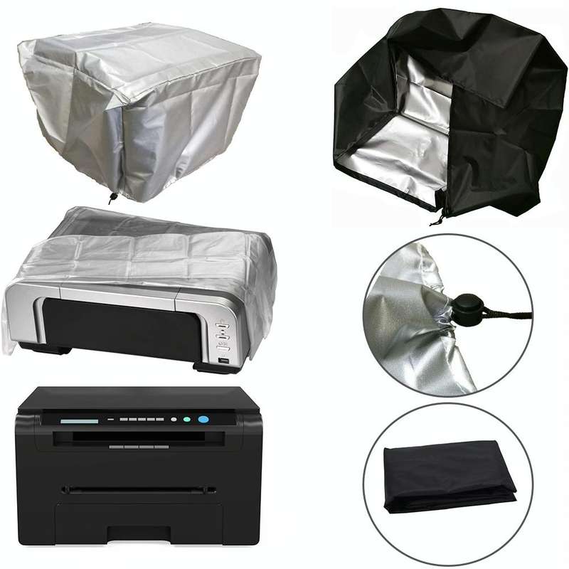 3D Printer Waterproof Cover Copier Dust Cover, Size: 50x40x30cm(Silver)
