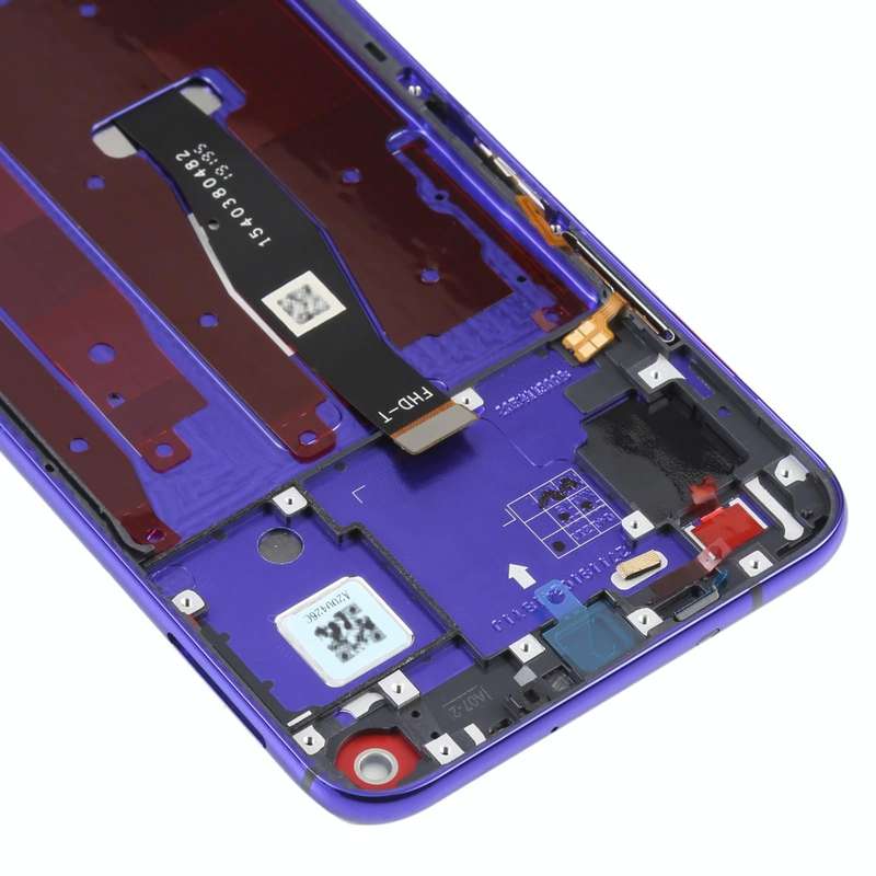Original LCD Screen For Honor 20 / Huawei Nova 5T Digitizer Full Assembly with Frame(Purple)