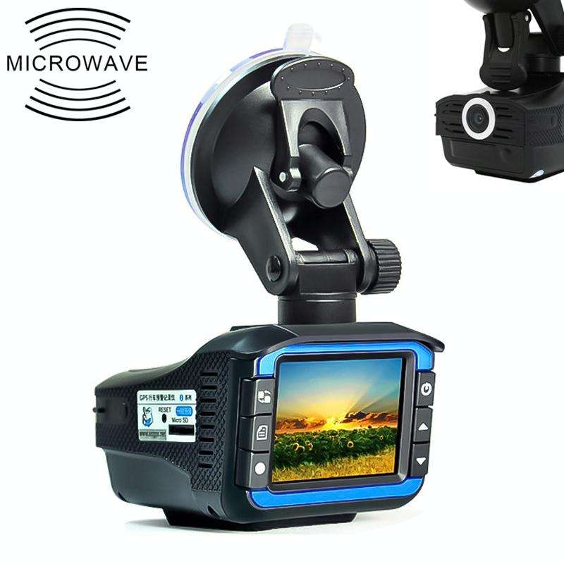 HD 720P 2.4 inch Video Camera Recorder DVR + Radar Detector, SQ Program, Support G-sensor / Night...