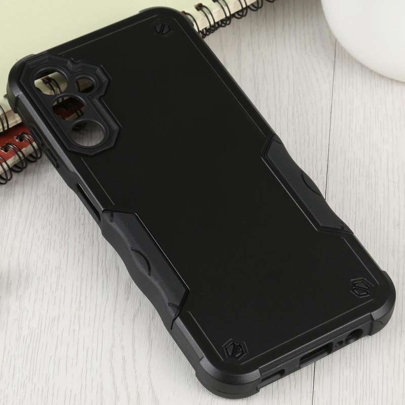 For Samsung Galaxy A14 5G Non-slip Shockproof Armor Phone Case(Black)