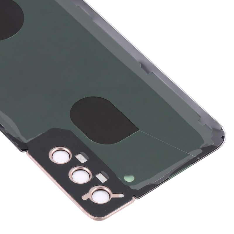 For Samsung Galaxy S21+ 5G Battery Back Cover with Camera Lens Cover (Brown)