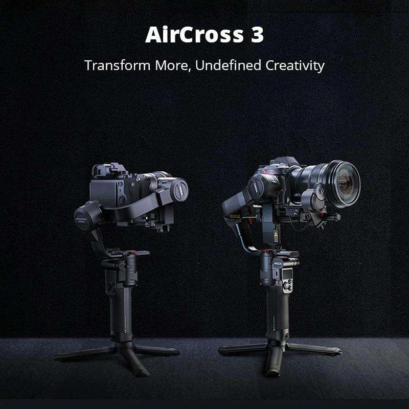 MOZA AirCross 3 Professional 3 Axis Handheld Anti-shake Gimbal Stabilizer for DSLR Camera, Load: ...